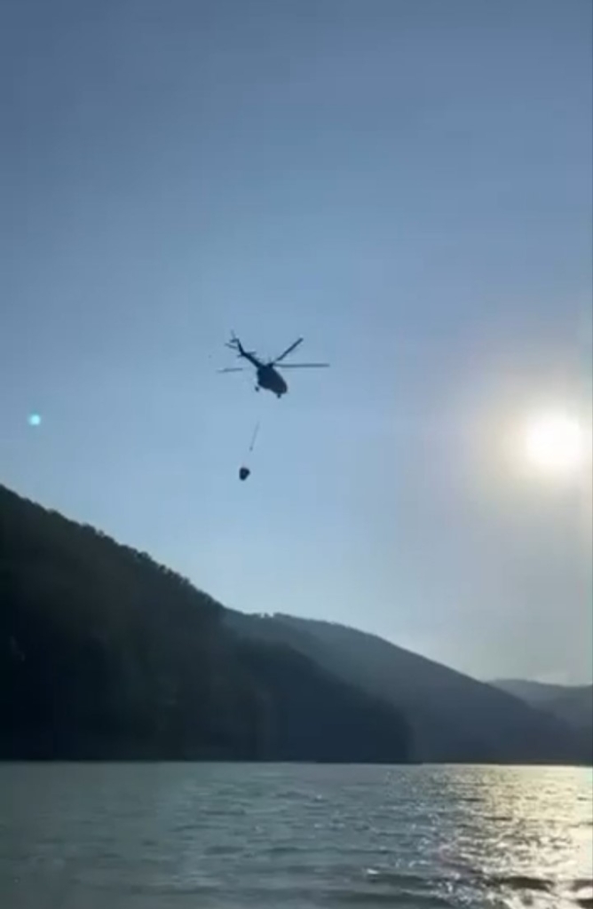 Uludağ’da orman yangını