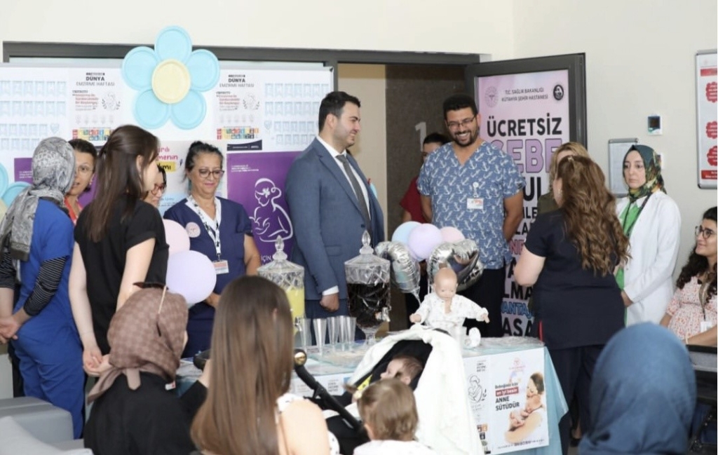 Kütahya Şehir Hastanesinde Dünya Emzirme Haftası farkındalığı