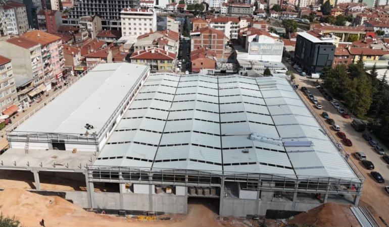 Eskişehir’e Yeni Kapalı Pazar Yeri Geliyor