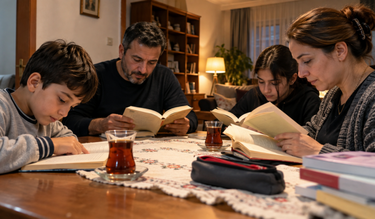 İnönü’de Aileler Her Akşam Kitap Başında Buluşacak