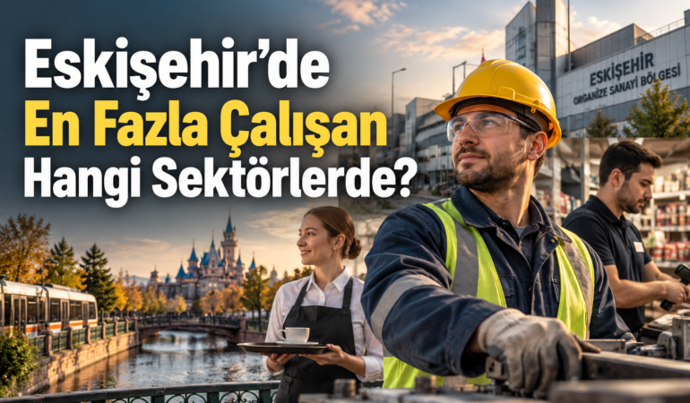 Eskişehir’de En Fazla Çalışan Hangi Sektörlerde?
