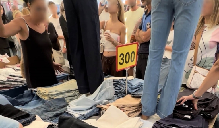 Eskişehir’de kot pantolon iadesi tartışması büyümeden sonlandı