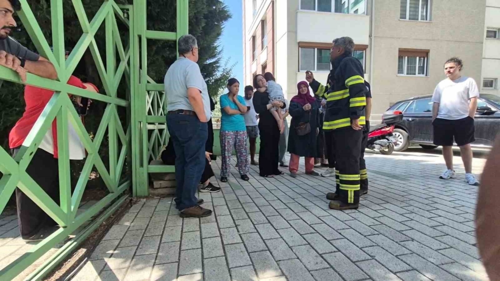 Eskişehir’de çocukların yangına verdiği tepki gülümsetti