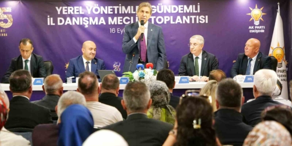 AK Parti’de Yerel Yönetimler Gündemli İl Danışma Meclisi Toplantısı