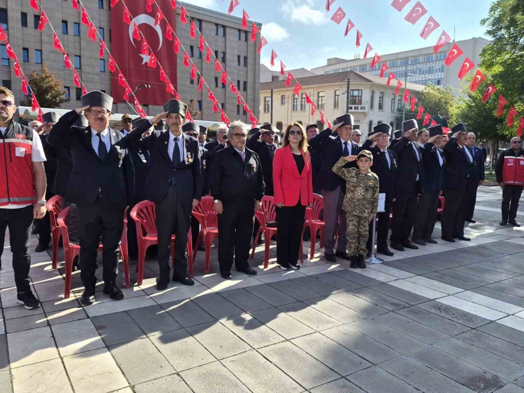 Eskişehir’de 19 Eylül Gaziler Günü törenle kutlandı