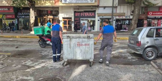 Patlamaların yaşandığı konteynerde yeniden yangın çıktı