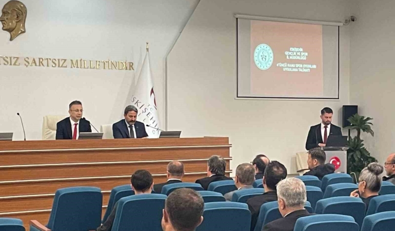 Eskişehir’de Kamu Spor Oyunları için hazırlık toplantısı yapıldı