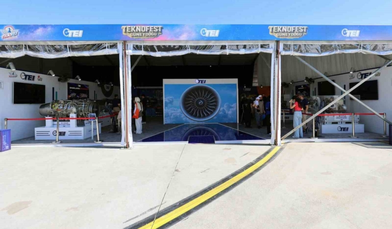 TEI’nin millî motorları TEKNOFEST Şanlıurfa’da sergilenecek