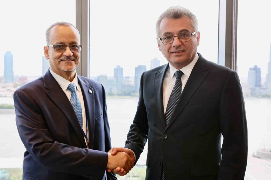 KKTC Cumhurbaşkanı Erhürman, İİT Genel Sekreteri Ahmed ile görüştü