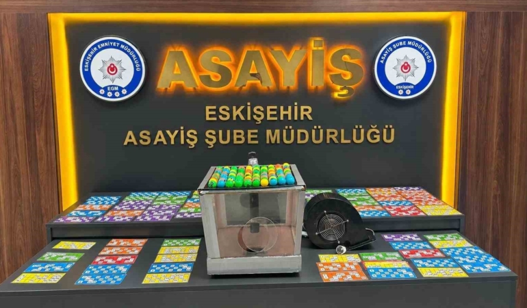 Eskişehir’de kumar baskınında 36 kişiye 417 bin TL ceza