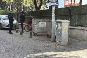 Okul yanındaki çöp kutusunda meydana gelen patlama polisi harekete geçirdi