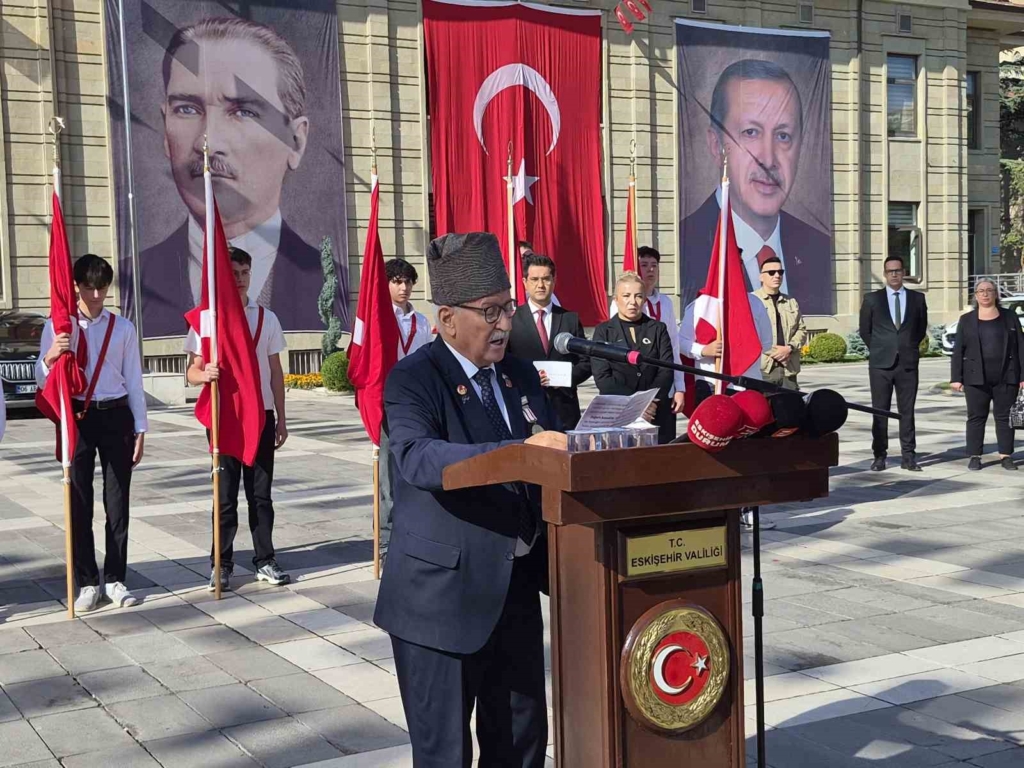Eskişehir’de 19 Eylül Gaziler Günü törenle kutlandı