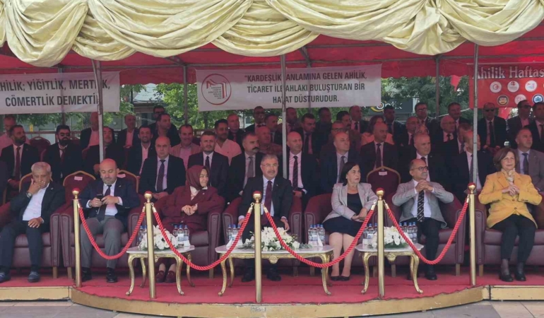 Eskişehir’de Ahilik Haftası törenle kutlandı