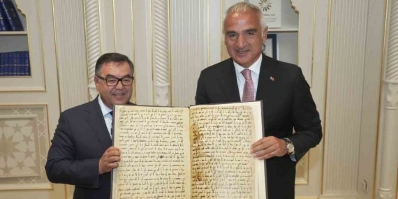Türkiye ve Özbekistan kültür iş birliği için mutabakat imzaladı