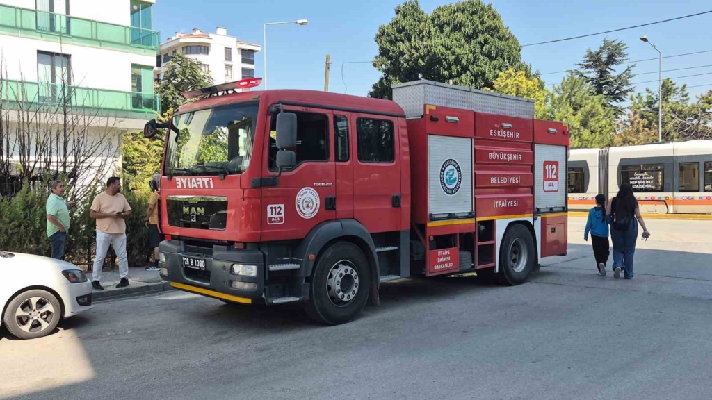 Eskişehir’de çocukların yangına verdiği tepki gülümsetti