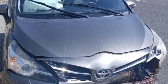 Sivrihisar’da yola çıkan koyun kazaya neden oldu: 1 yaralı