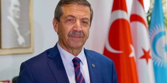 KKTC Dışişleri Bakanı Ertuğruloğlu: “Kıbrıs Türk halkının geleceğinin yegane zemini, egemen eşit iki devlettir”