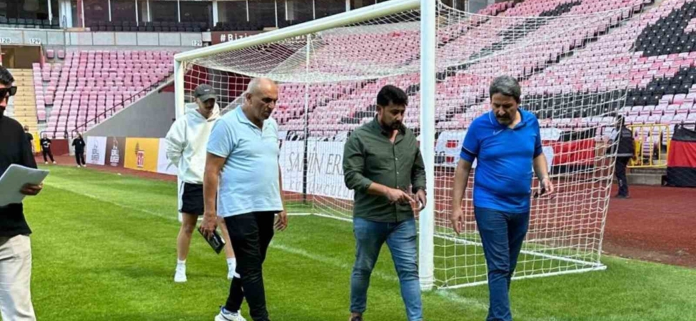 Prof. Dr. Fethi Heper Stadyumu’nda sezon öncesi hazırlıklar sürüyor