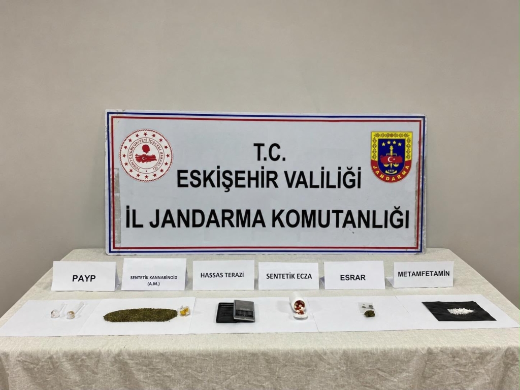 Eskişehir’de uyuşturucu operasyonu: 1 tutuklama