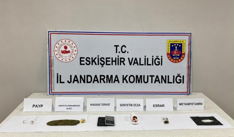 Eskişehir’deki uyuşturucu operasyonunda B.Ç. tutuklandı