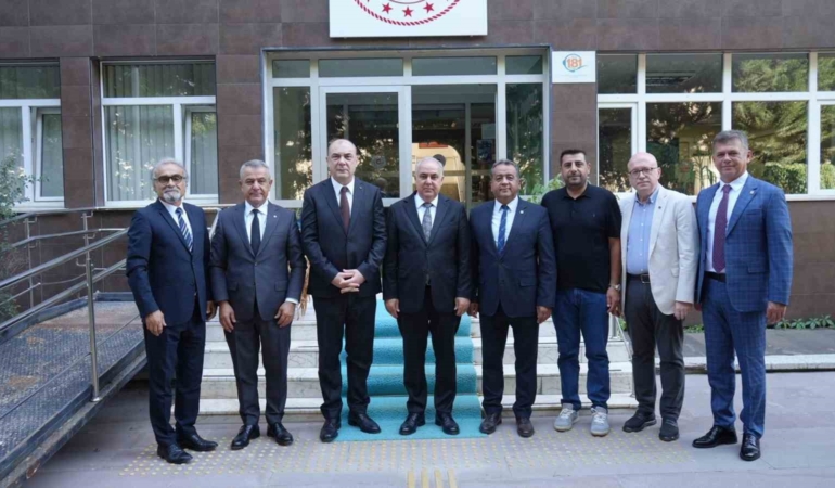 ESO heyetinden İl Müdürü Yalçın’a hayırlı olsun ziyareti