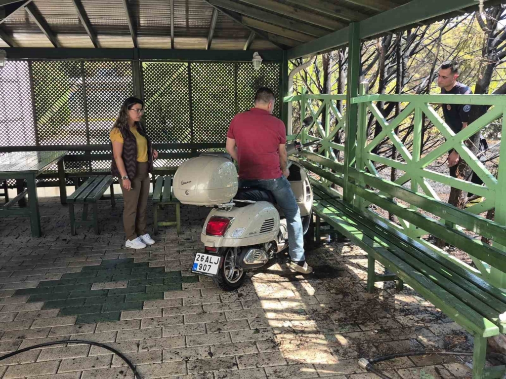 Eskişehir’de çocukların yangına verdiği tepki gülümsetti
