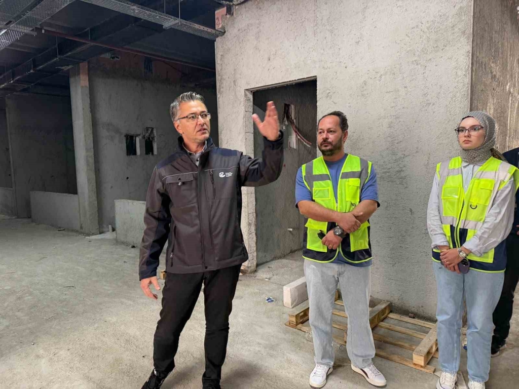 Eskişehir Kurtuluş Kapalı Pazar Yeri’nde fiziki gerçekleşme yüzde 75’e ulaştı