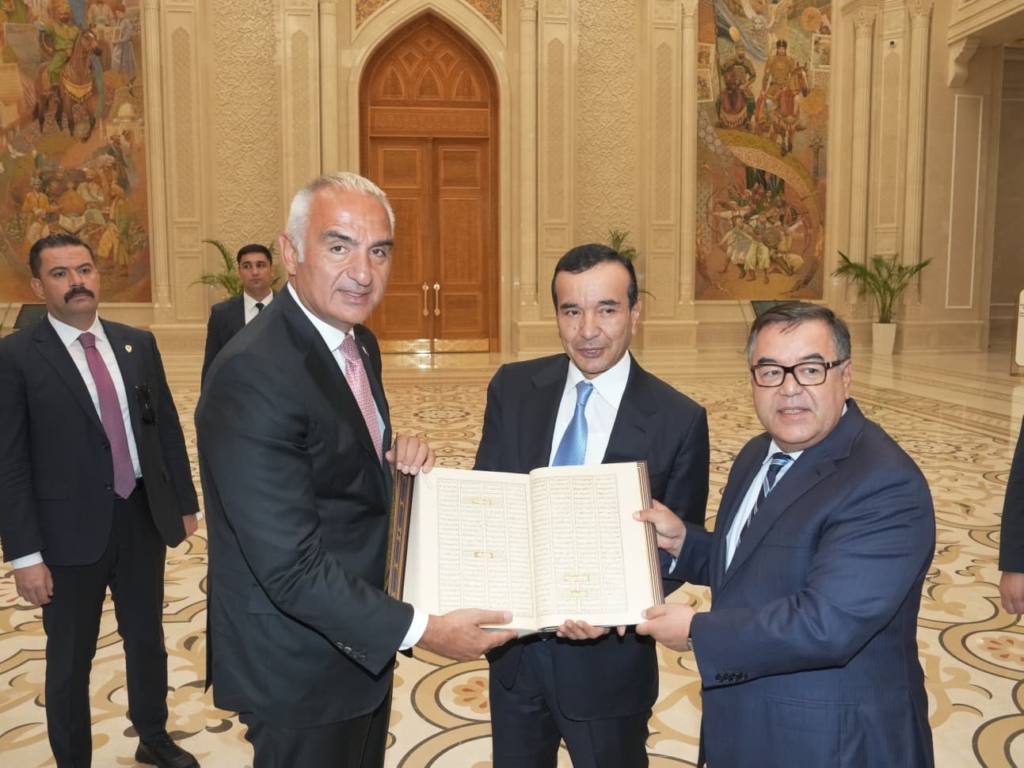 Türkiye ile Özbekistan arasında ‘Kültür Alanında İşbirliği Mutabakat Zaptı’ imzalandı