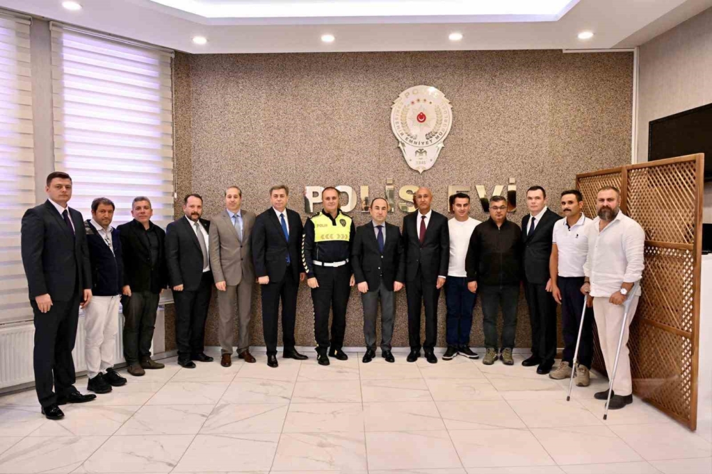 İl Emniyet Müdürü Yılmaz, gaziler ile bir araya geldi