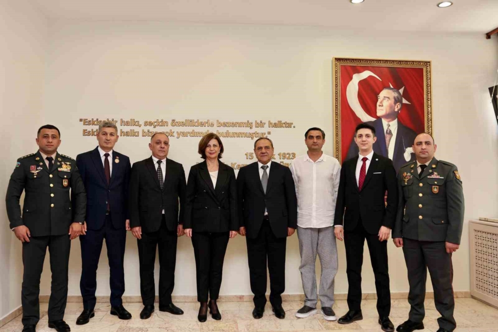 Başkan Ünlüce, Azerbaycanlı konuklarını ağırladı