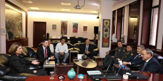 Ünlüce, Yasamal heyetiyle şehirler arası iş birliğini görüştü