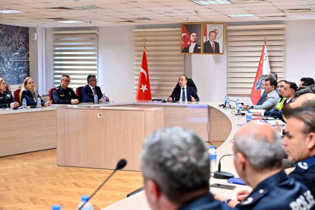 Eskişehir’de emniyetin asayiş ve güvenlik toplantısı