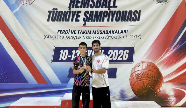 Eskişehirli Miraç Demirel, Hemsball Türkiye şampiyonu oldu