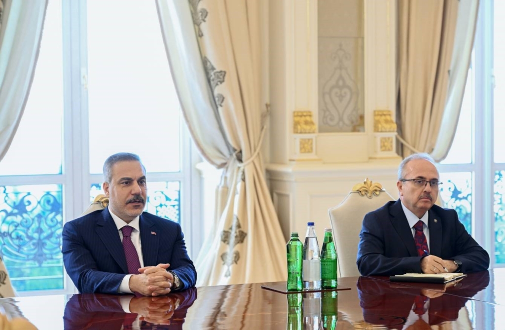 Bakan Fidan, Azerbaycan Cumhurbaşkanı Aliyev ile görüştü