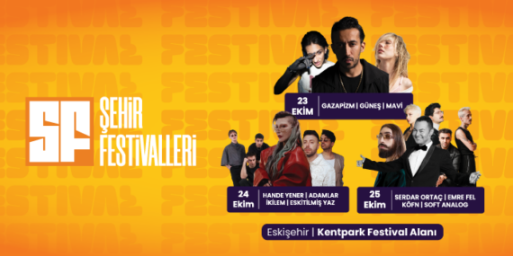 Şehir Festivalleri 23-25 Ekim’de Kentpark’ta