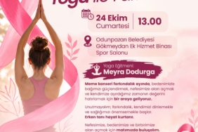 Odunpazarı Belediyesi’nden Pembe Ekim’de yoga ile farkındalık etkinliği