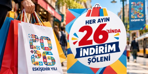 Eskişehir’de her ayın 26’sında farklı sektörlerde indirim fırsatı