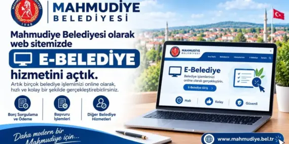 Mahmudiye Belediyesi’nde e-belediye dönemi: Borçlar internetten ödenebilecek