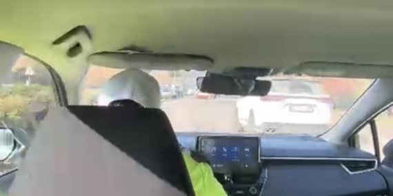 Geç kalan KPSS adayı, polis aracıyla sınava yetişti