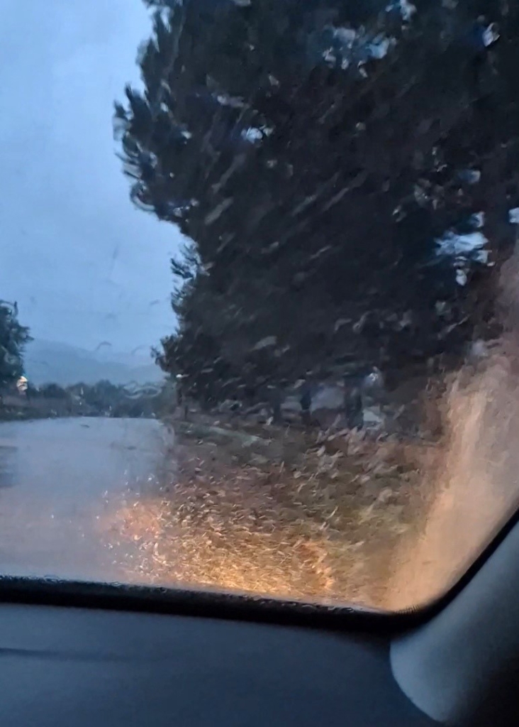 Sivrihisar’da sağanak ve sis hayatı olumsuz etkiledi