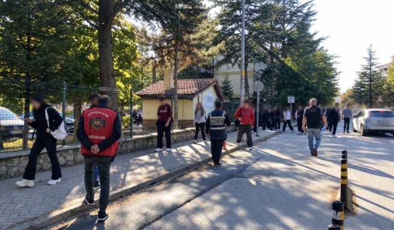 Eskişehir’de okul çevrelerinde kapsamlı güvenlik denetimi
