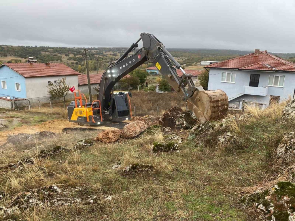 İnönü Belediyesi’nden Erenköy’e yeni yol