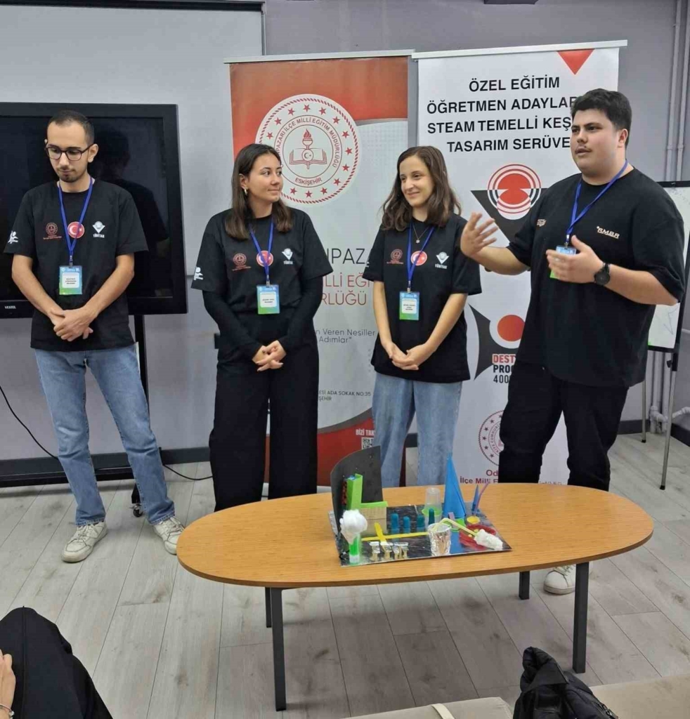 Eskişehir’de özel eğitim öğretmen adaylarından STEAM temelli keşif ve tasarım serüveni