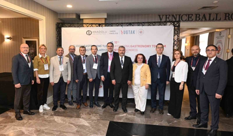 10. Uluslararası Gastronomi Turizmi Araştırmaları Kongresi başladı