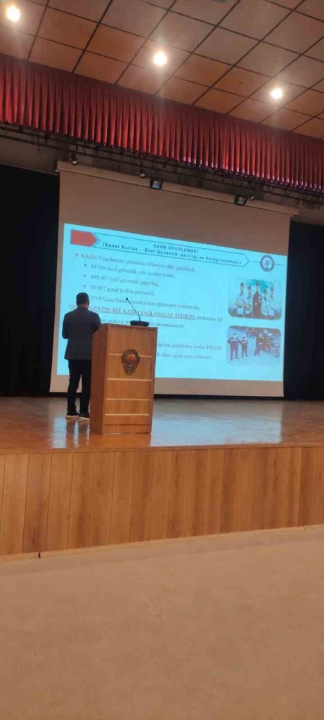 Eskişehir’de 32 okul güvenliği personeline KAAN eğitimi verildi