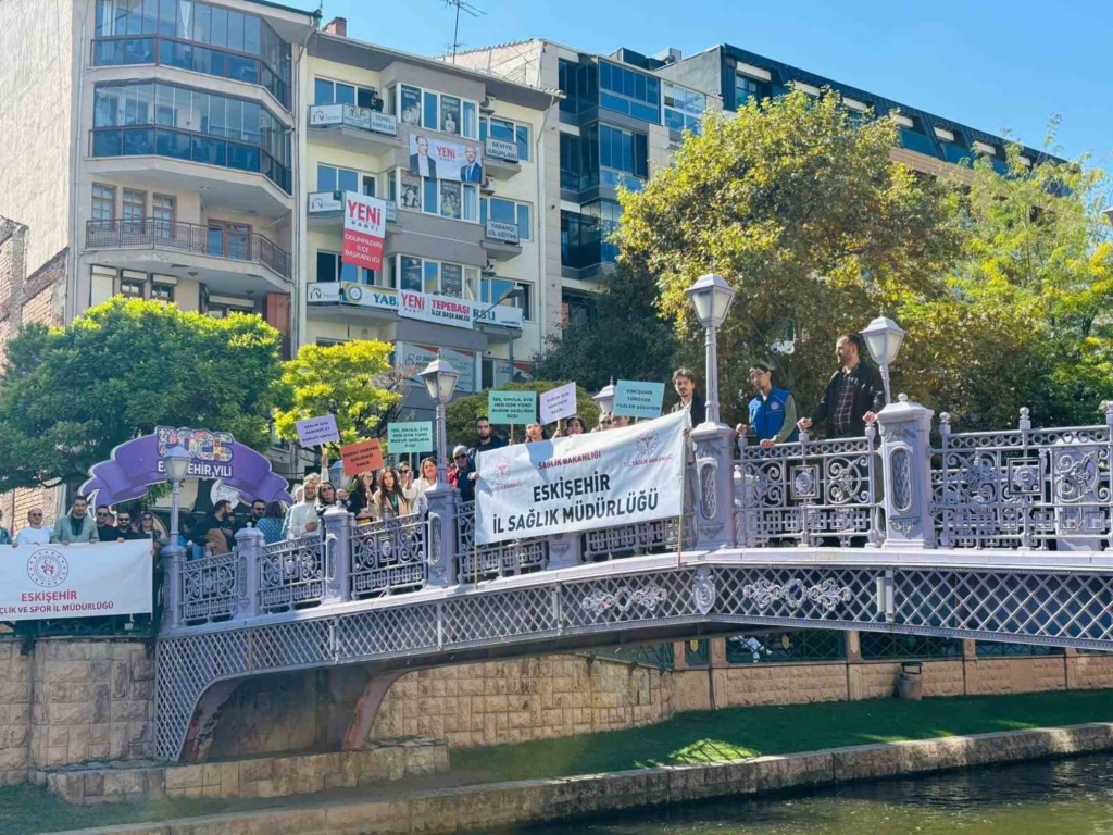 Dünya Yürüyüş Günü’nde sağlıklı geleceğe adım atıldı