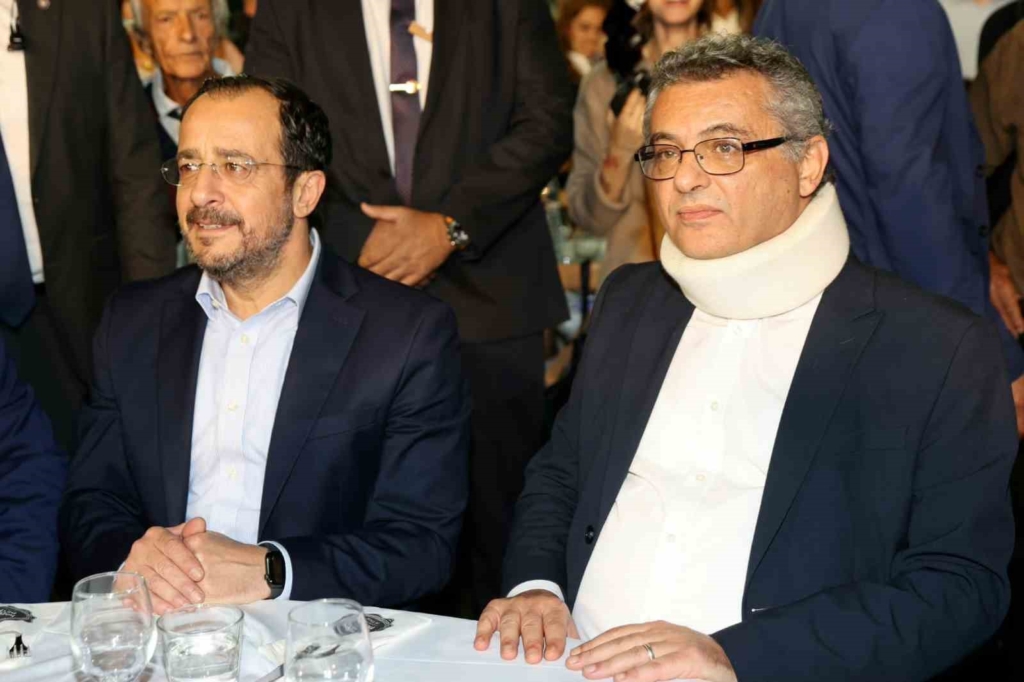 KKTC Cumhurbaşkanı Erhürman ile Rum lider Hristodulidis, Barış Festivali’nde bir araya geldi