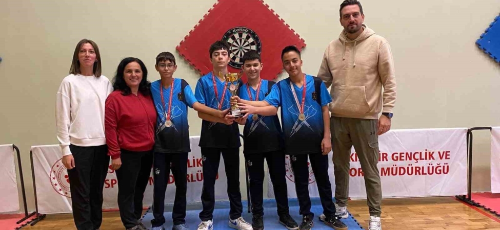 Okul Sporları Dart Yıldız Erkek Müsabakaları tamamlandı