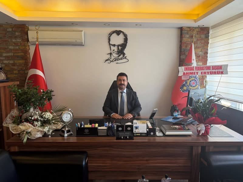 Eskişehir’deki sivil toplum kuruluşlarından İlçe Emniyet Müdürü Sivri’ye ziyaret