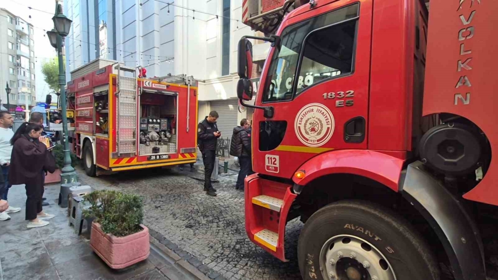 Eskişehir’deki çiğ börekçide yangın